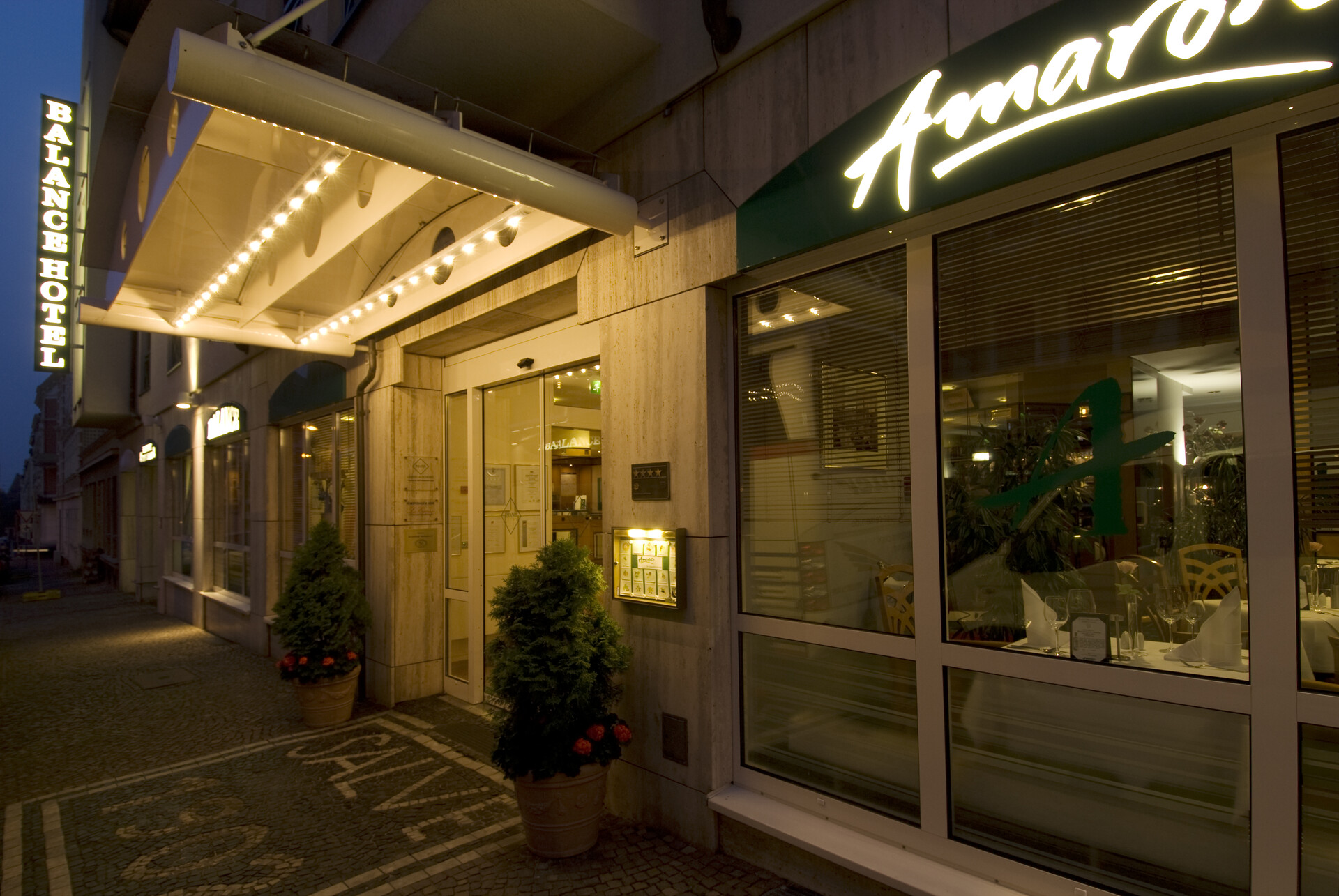 Restaurant Amaroso von außen